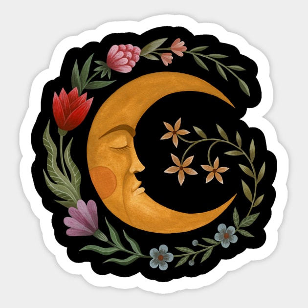 Midsummer Moon Sticker by starryeuchar